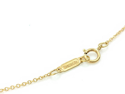 Tiffany & Co. Pearl Necklace, Approximately 7.4mm Diameter, Yellow Gold 750, 3.0g 