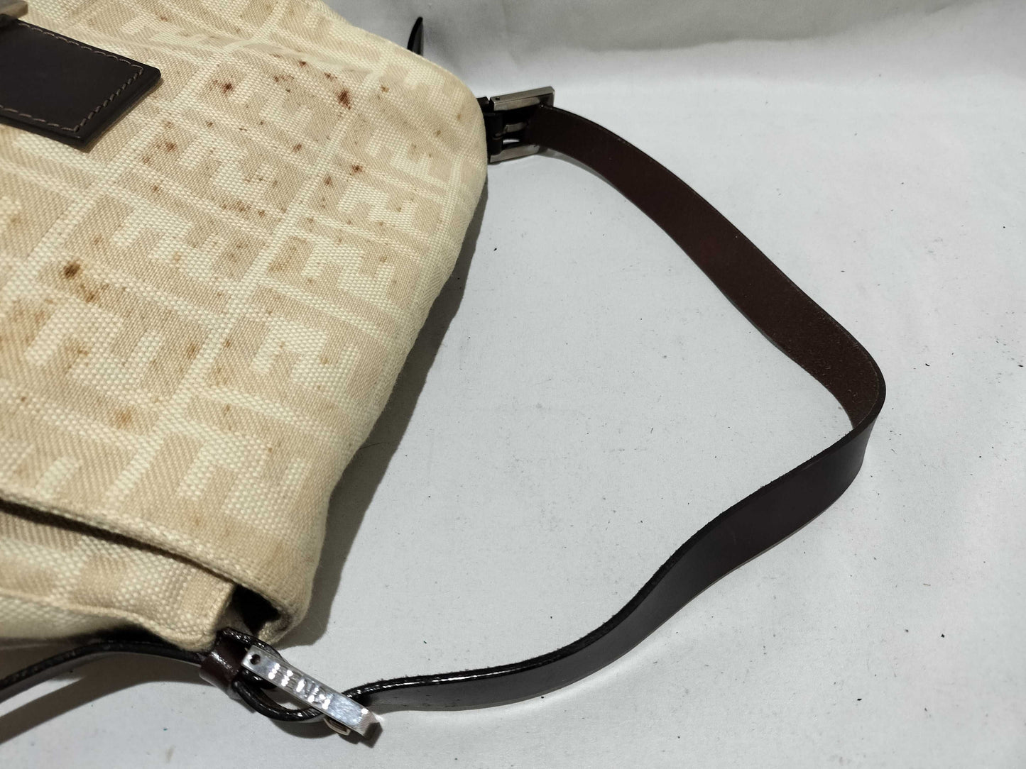 FENDI Mamma Zucker Pattern Handbag 2321-26325-008