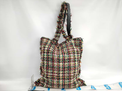 CHANEL Tweed Tote Bag