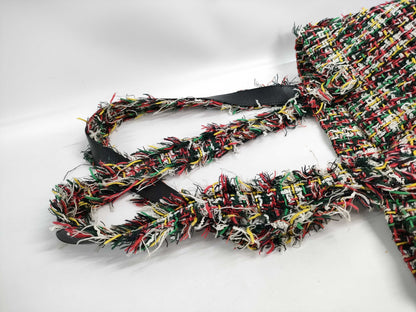 CHANEL Tweed Tote Bag