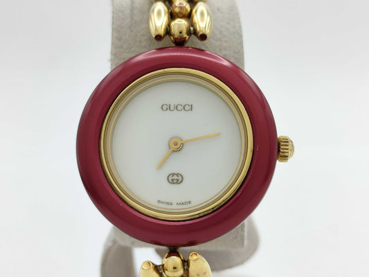 GUCCI Change Bezel 1200 1100-L 0117721 Quartz Women's Watch