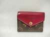 LOUIS VUITTON Monogram LOUIS VUITTON Louis Vuitton Portefeuille Zoe Monogram Folding Wallet