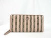 GUCCI GG GUCCI 701488 Long Wallet Candy Cane Stripe Wallet