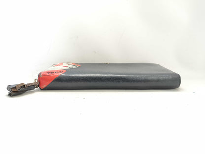 Anya Hindmarch ANYA HINDMARCH Tiger Tony Long Wallet, Navy