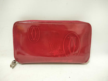 Cartier Happy Birthday Red Long Wallet