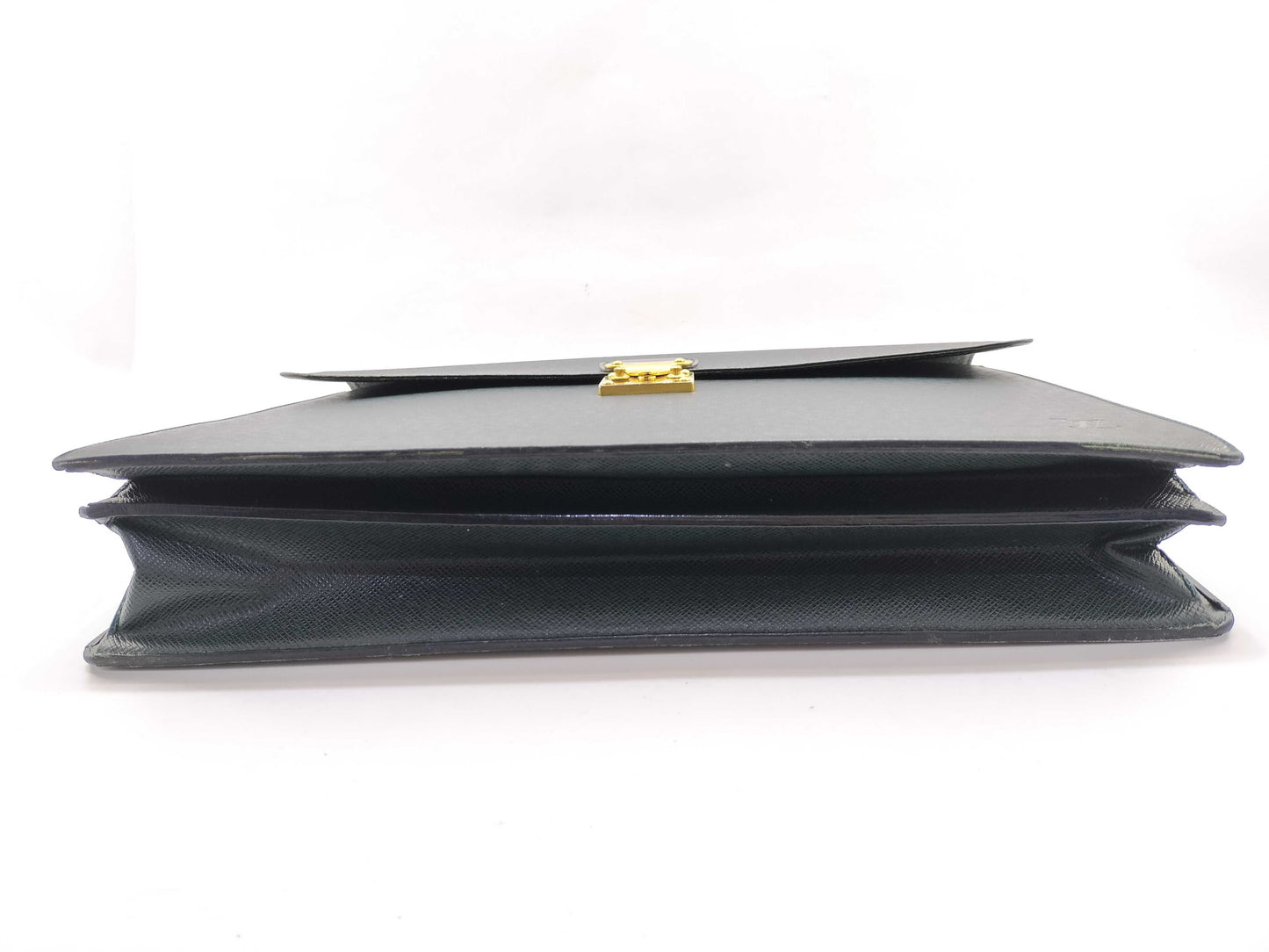 LOUIS VUITTON Taiga Serviette Clado Business Bag, Green