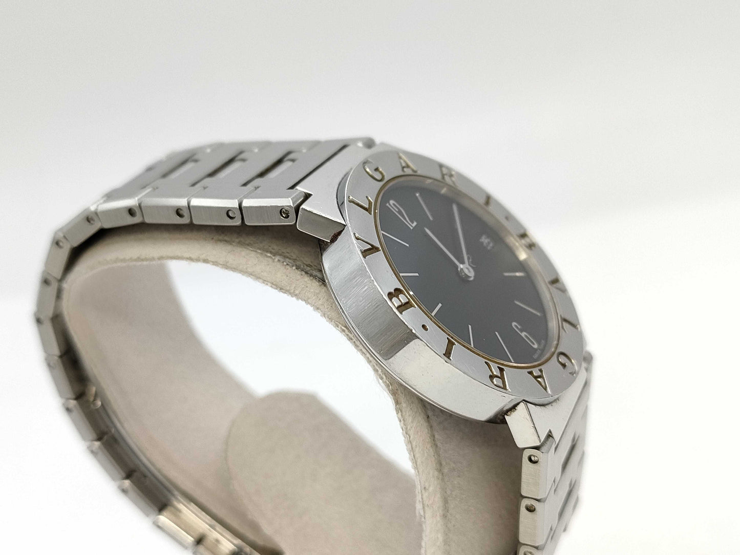 BVLGARI BB30SSD D201586 Quartz Black Dial Women's Watch