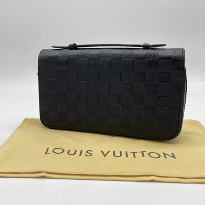 LOUIS VUITTON Damier Infini Zippy XL Wallet N61254 CA3165