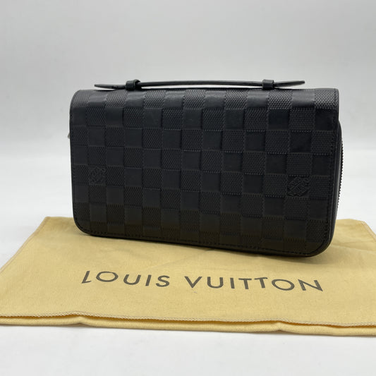 LOUIS VUITTON Damier Infini Zippy XL Wallet N61254 CA3165