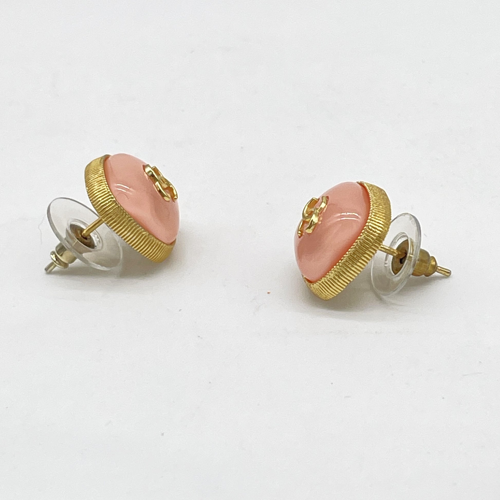 CHANEL CHANEL Coco Mark Color Stone Earrings A20B Earrings