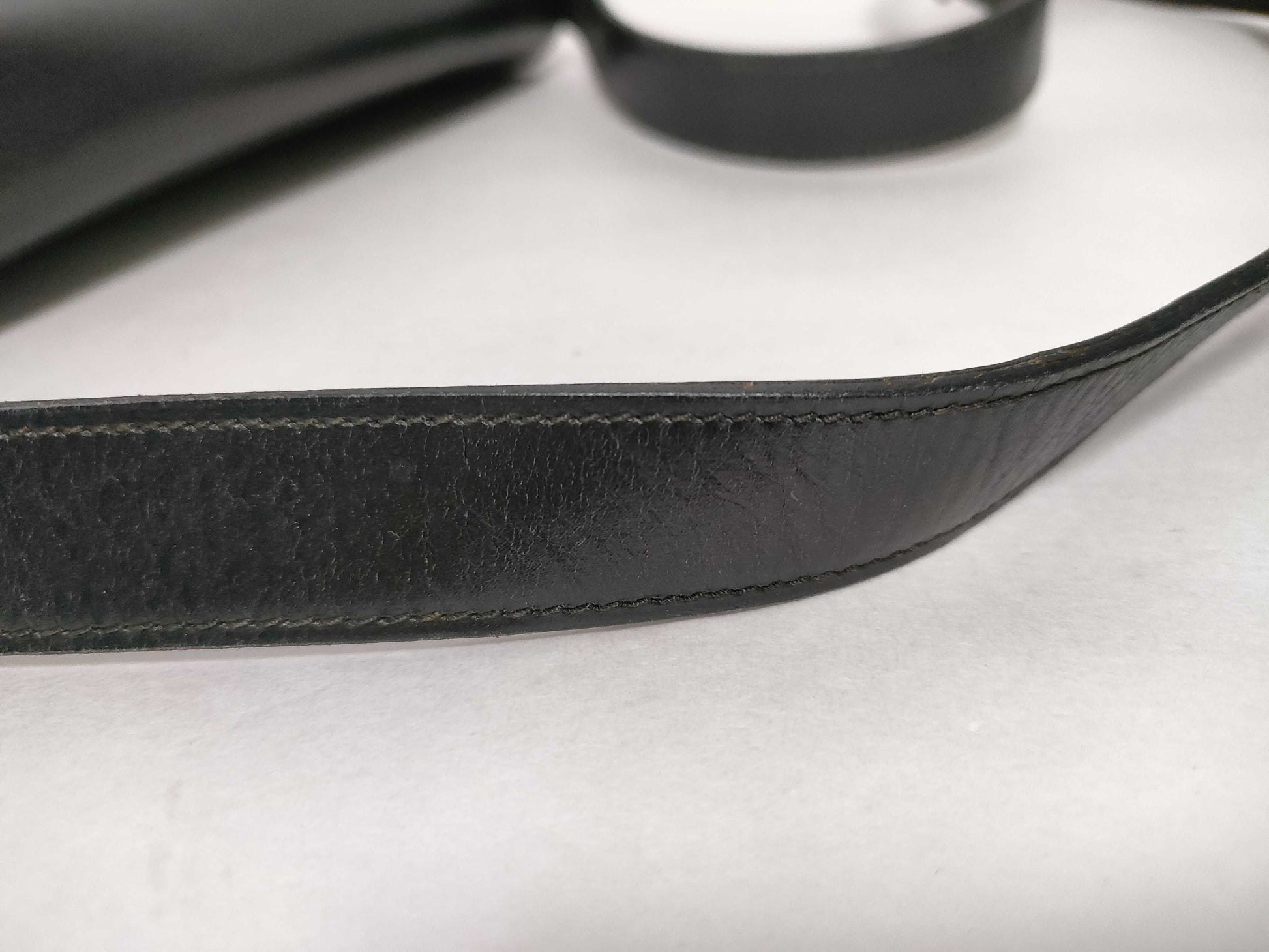 CELINE CELINE Leather Shoulder Bag Old Celine Shoulder Bag