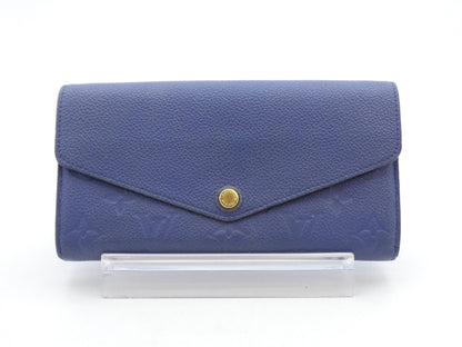 LOUIS VUITTON Monogram Empreinte Monogram Empreinte Portefeuille Sarah Wallet