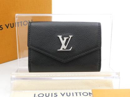 LOUIS VUITTON Taiga Portefeuille Lock Mini Wallet with IC Reaction