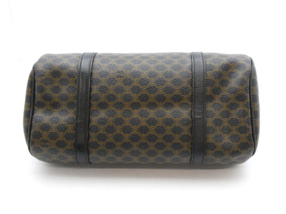 CELINE Macadam Cylindrical PVC Leather Handbag