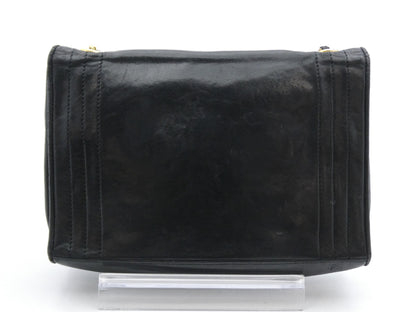 CHANEL Coco Mark Leather Chain Shoulder Bag