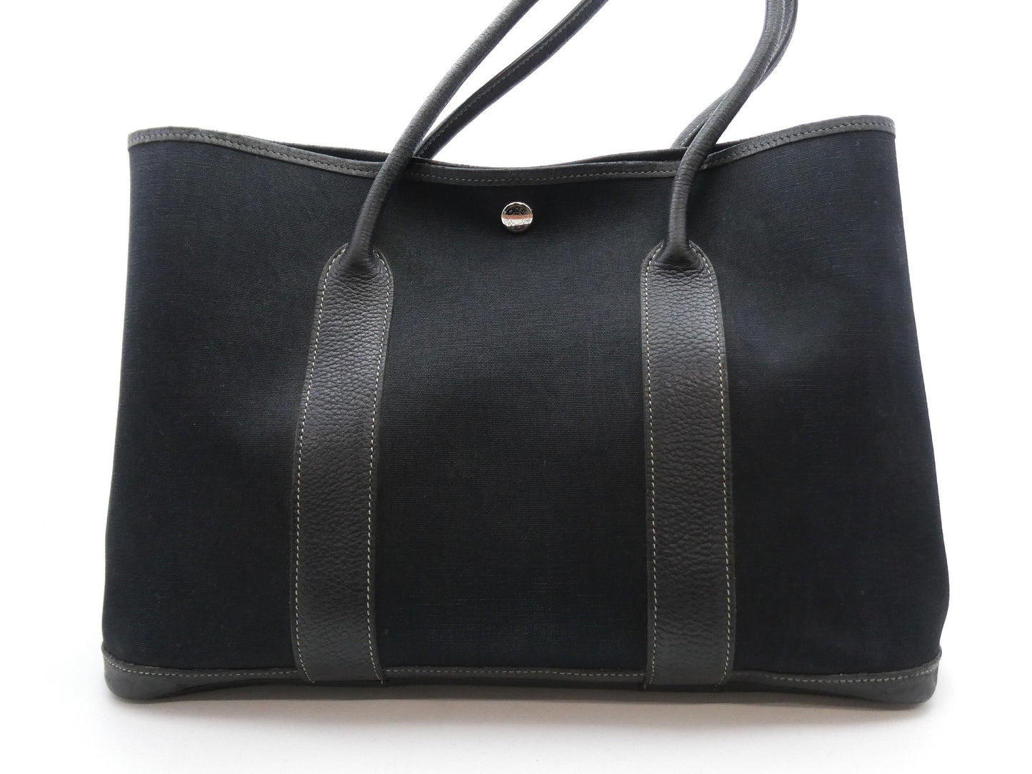 HERMES Garden Party □H Stamped Tote Bag