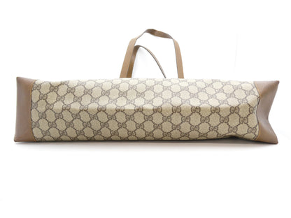 GUCCI GG Supreme GG Supreme PVC Leather Tote Bag