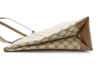 GUCCI GG Supreme GG Supreme PVC Leather Tote Bag