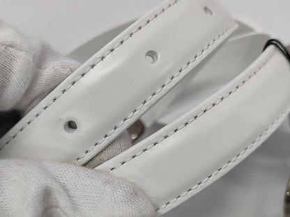 CELINE White Belt Size 80