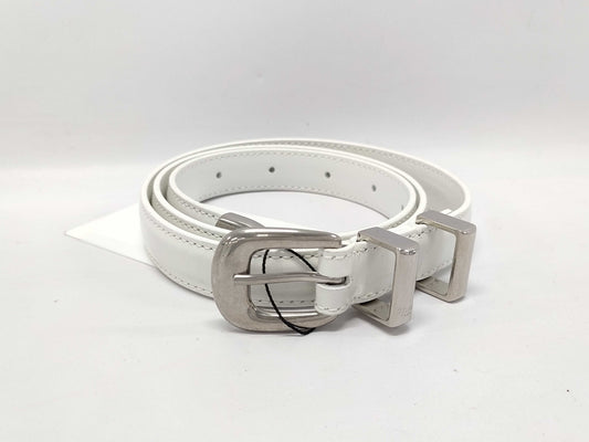 CELINE White Belt Size 80