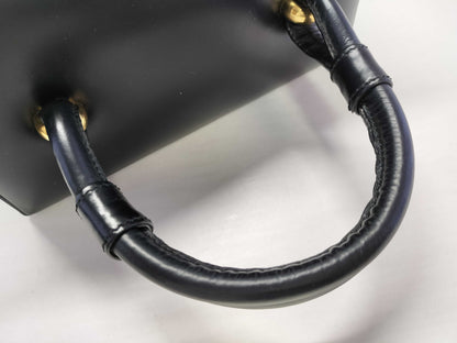 LOEWE Anagram Leather Hand Vanity Bag