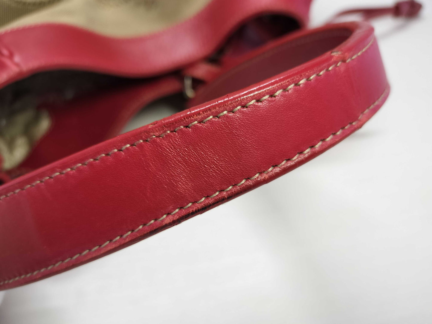 PRADA PRADA Prada Logo Jacquard Leather One-Shoulder Bag White Tag 126 Handbag