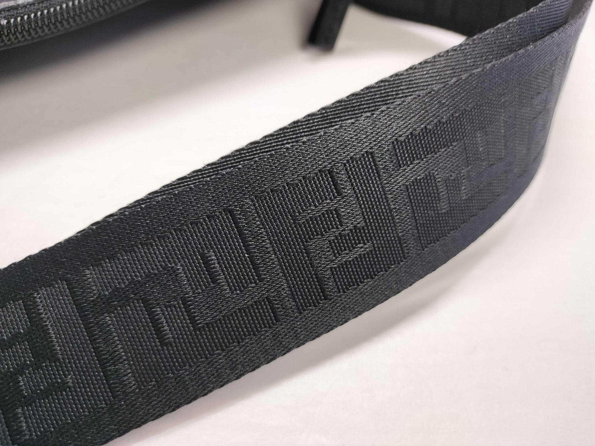 FENDI Zucca pattern FENDI Zucca canvas and leather waist body bag