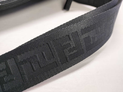 FENDI Zucca pattern FENDI Zucca canvas and leather waist body bag