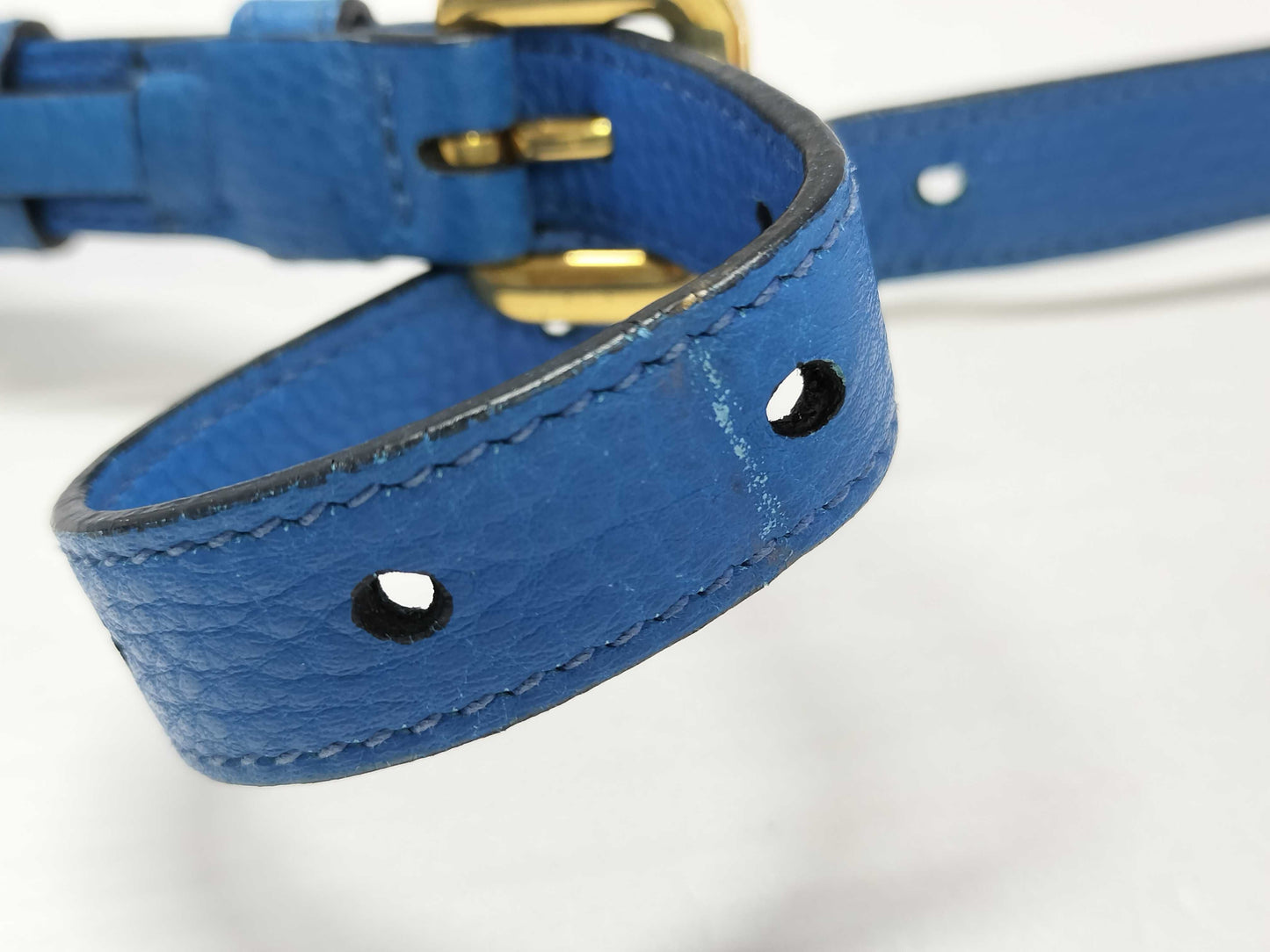 PRADA Prada Logo Vitello Dino Leather Shoulder Bag White Tag 197 Shoulder Bag