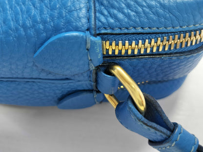 PRADA Prada Logo Vitello Dino Leather Shoulder Bag White Tag 197 Shoulder Bag