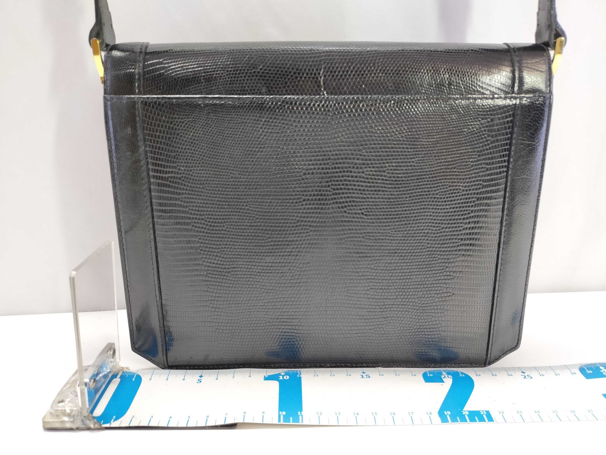 Yves Saint Laurent YSL Handbag Lizard Shoulder Bag