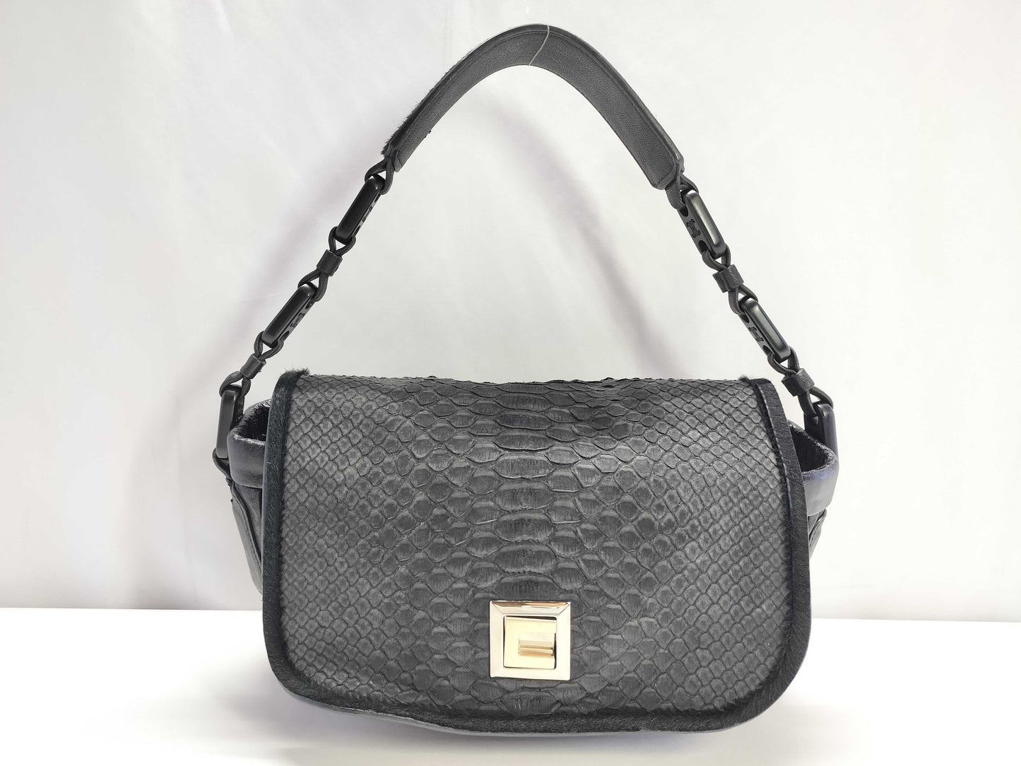 CELINE CELINE Handbag Shoulder Bag Python Triomphe Shoulder Bag