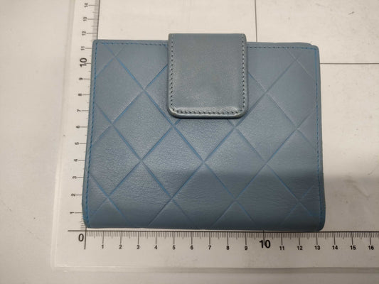 CHANEL folding wallet with sticker