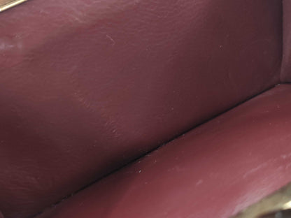 Cartier Must Line Leather Tri-fold Wallet Bordeaux