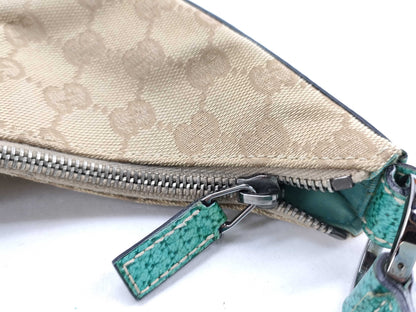 GUCCI GG Canvas Hobo Shoulder Bag