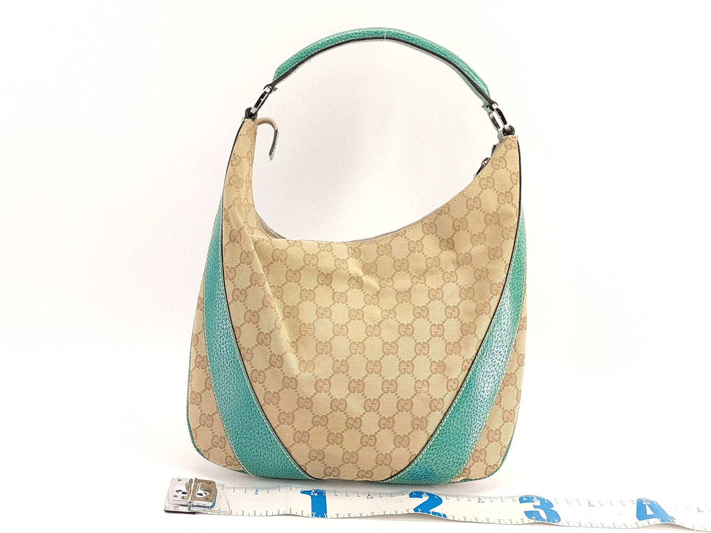 GUCCI GG Canvas Hobo Shoulder Bag