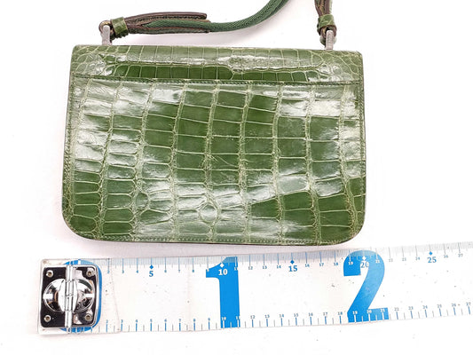 PRADA PRADA Crocodile Shoulder Bag Shoulder Bag