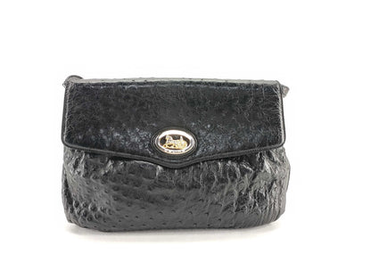 CELINE CELINE Ostrich Shoulder Bag Shoulder Bag