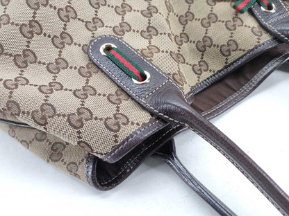 GUCCI GG Canvas GUCCI GG Canvas Princess Handbag Tote Bag
