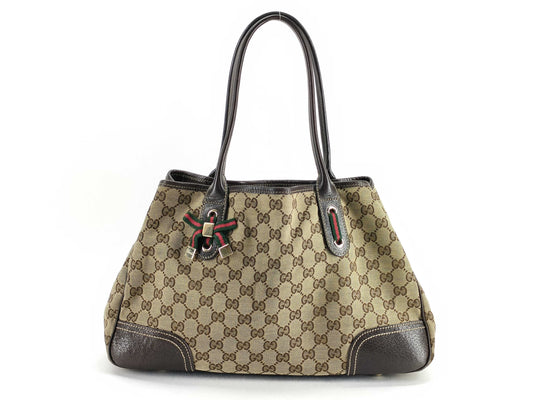 GUCCI GG Canvas GUCCI GG Canvas Princess Handbag Tote Bag