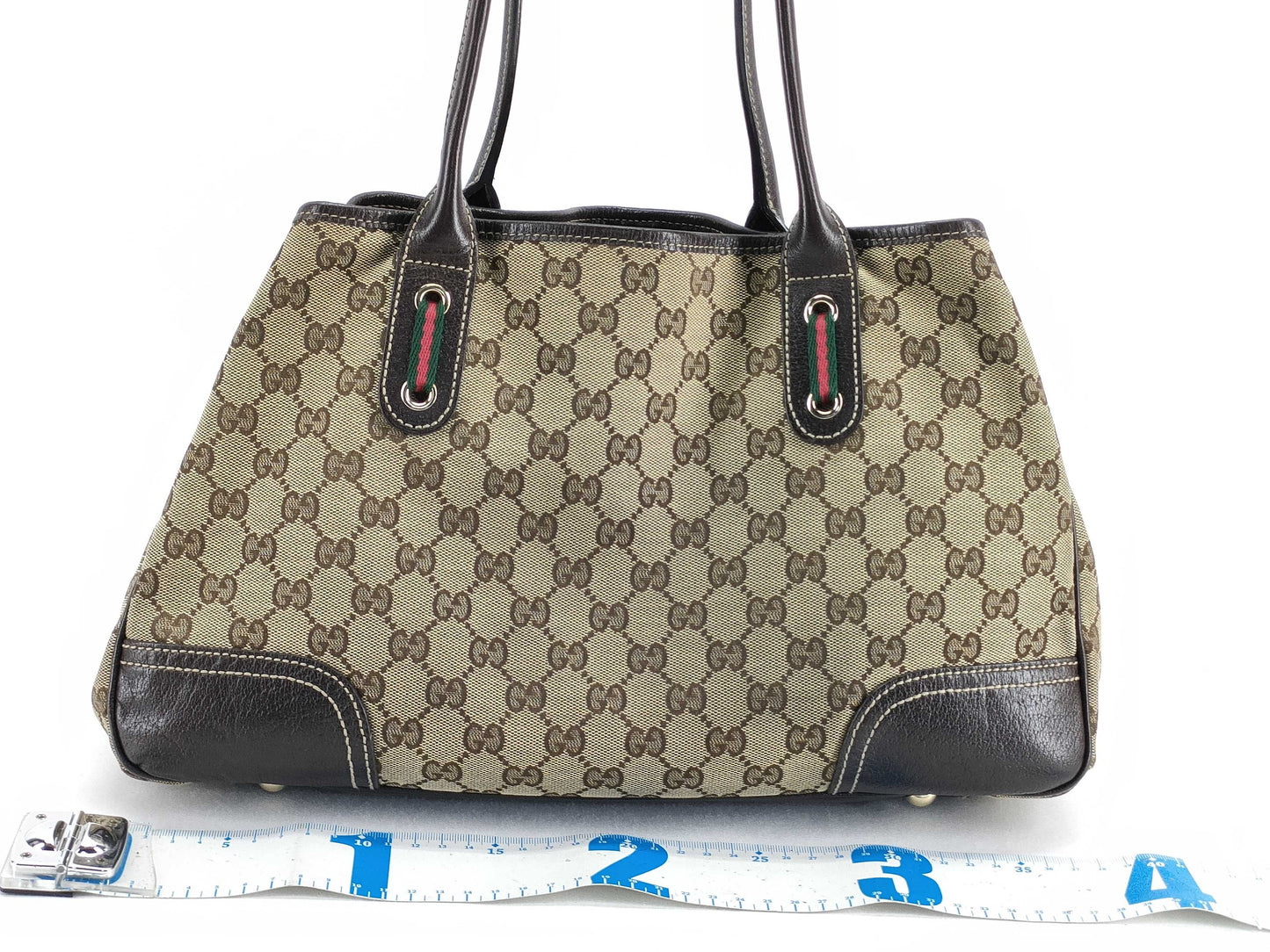 GUCCI GG Canvas GUCCI GG Canvas Princess Handbag Tote Bag