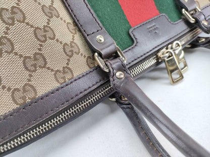 GUCCI GG Canvas GUCCI Sherry Boston 2-way Boston Bag