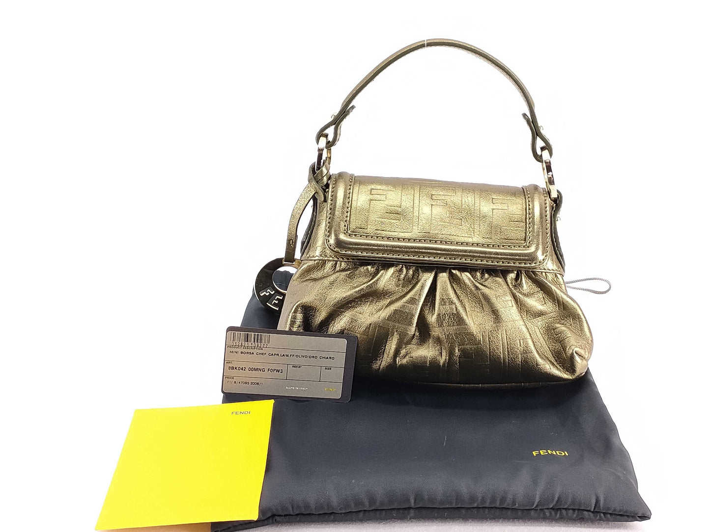 FENDI FENDI Mini Embossed Handbag Handbag