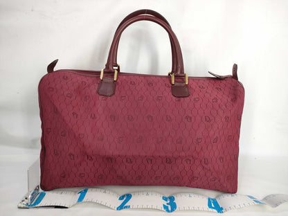 Dior Christian Dior Honeycomb Canvas Boston Bag Archive 90s Boston Bag