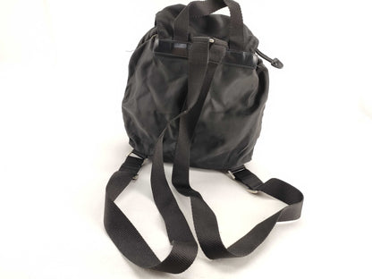 PRADA Tessuto Nylon Backpack in Black