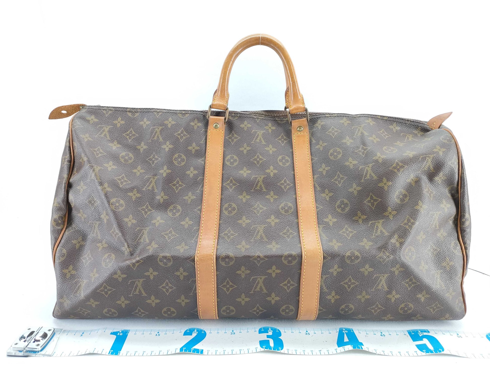 LOUIS VUITTON Monogram Louis Vuitton Keepall 55 Monogram M41424 Boston Bag