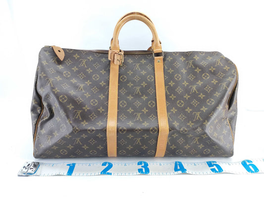 LOUIS VUITTON Monogram Louis Vuitton Keepall 55 Monogram M41424 SD834 Boston Bag