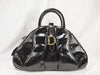 Dior Dior Patent Double Saddle Bag with Gold Hardware Handbag