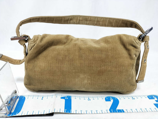 FENDI Mamma Corduroy Mamma Bucket Handbag