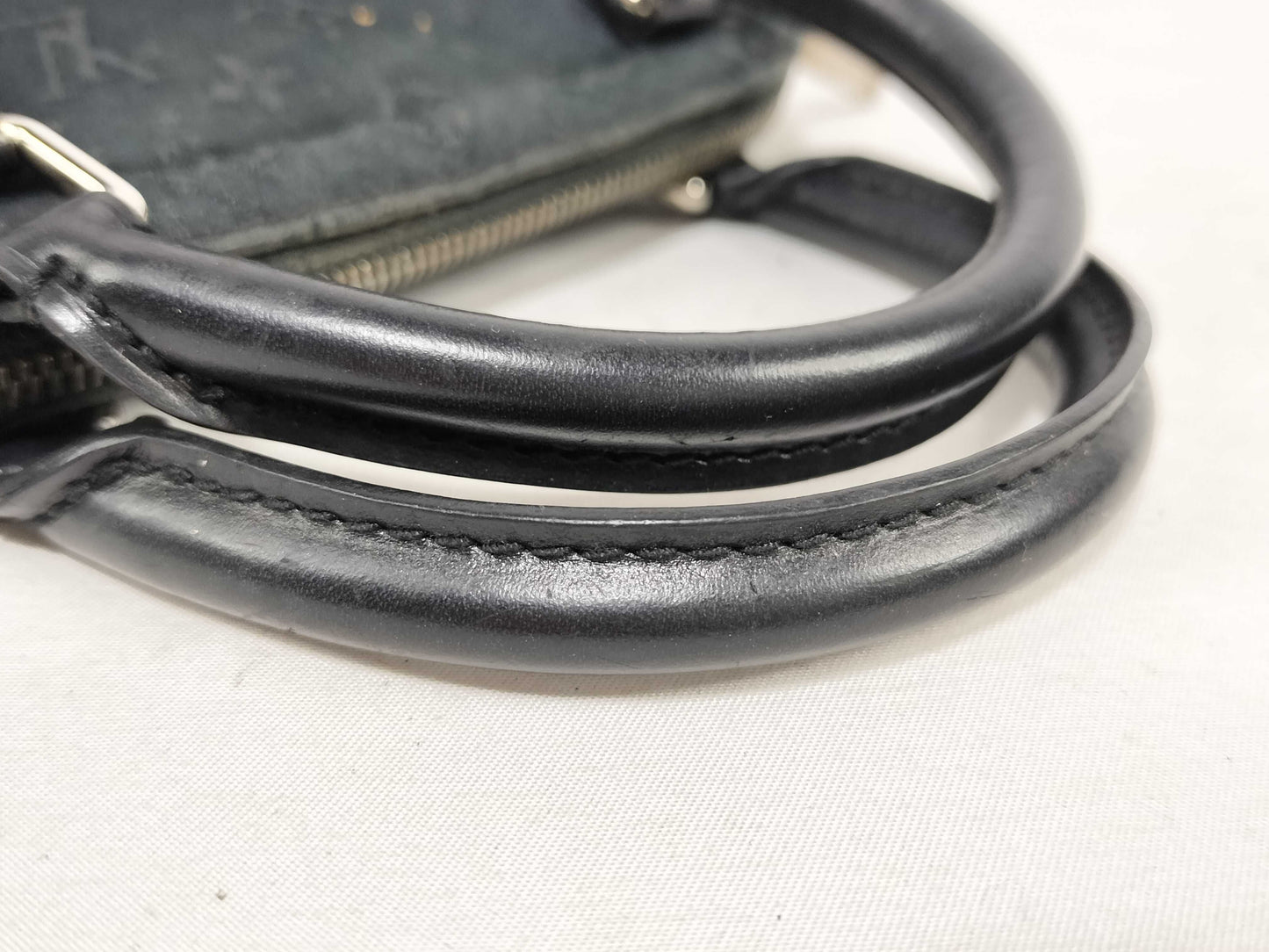 LOUIS VUITTON Monogram Satin Louis Vuitton Satin Alma Handbag